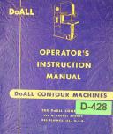 DoAll-Doall 2525A, Band Saw Operations Install Lube and Maintenance Manual 1988-2525A-06